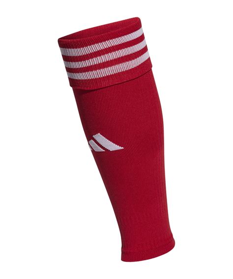 adidas Team Sleeves 23 Stutzen Rot Weiss 